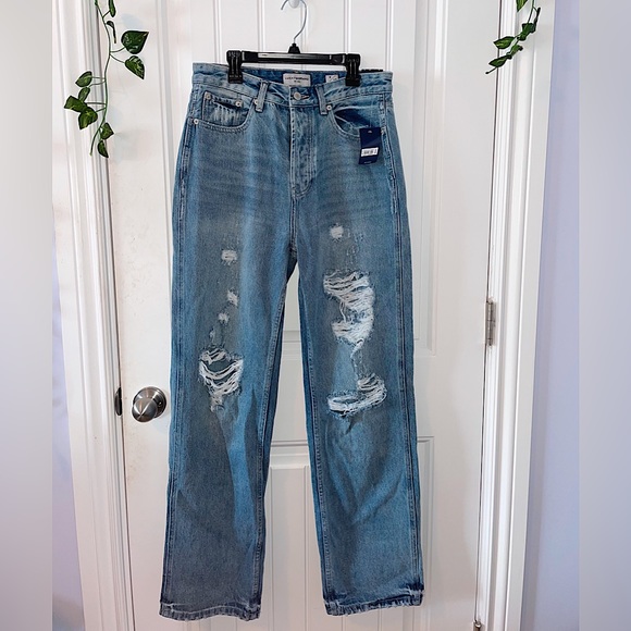 Lucky Brand high rise 90s, medium wash denim - Picture 1 of 6